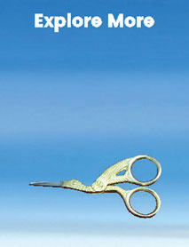 Scissors - Fancy Nail  9.5 cm